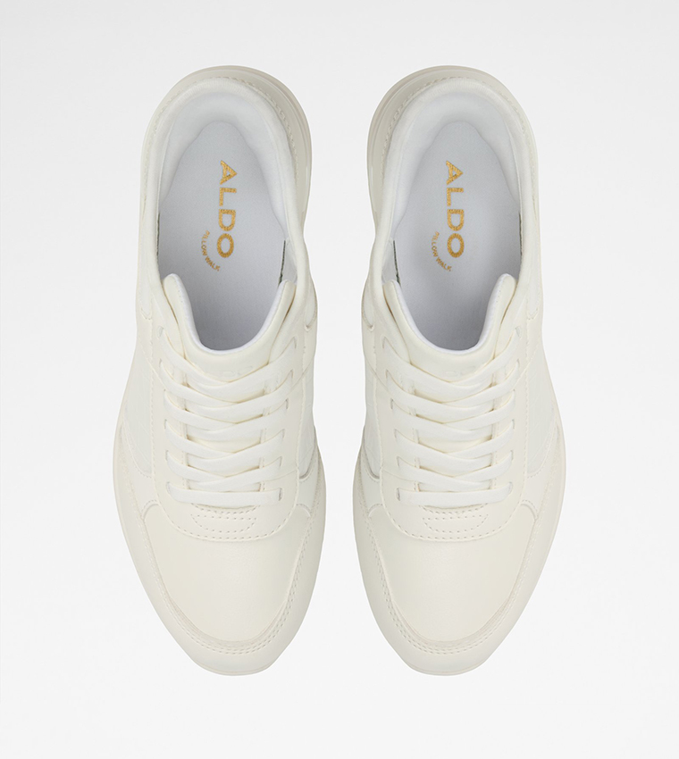 EASYINWEDGE Textured Wedge Sneakers