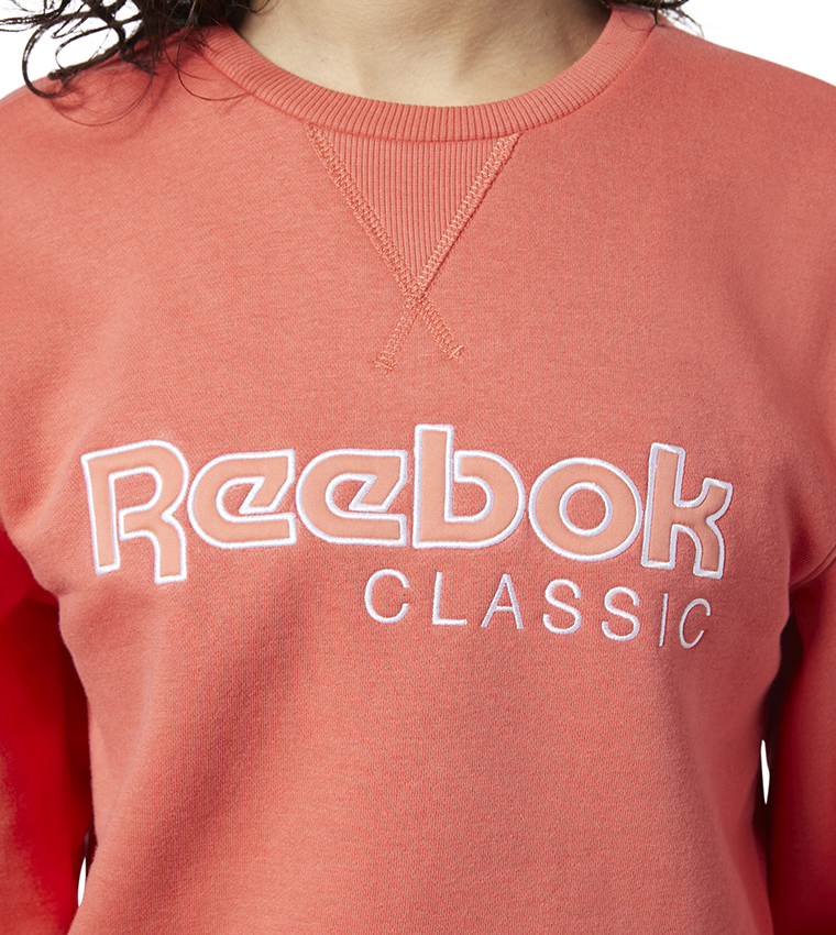 Classics Fleece Crew Neck Cropped Sweatshirt