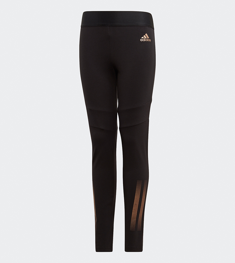 Buy Adidas Logo Detail Knitted Leggings In Black 6thStreet Bahrain