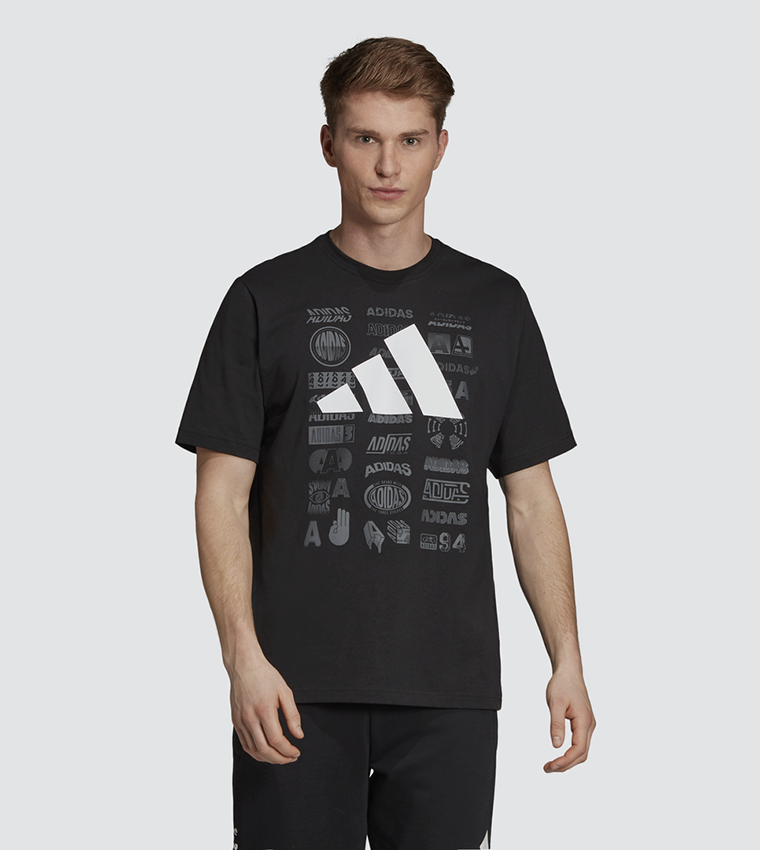 Buy Adidas Adidas Athletics Pack Tee Black In Black 6thStreet UAE