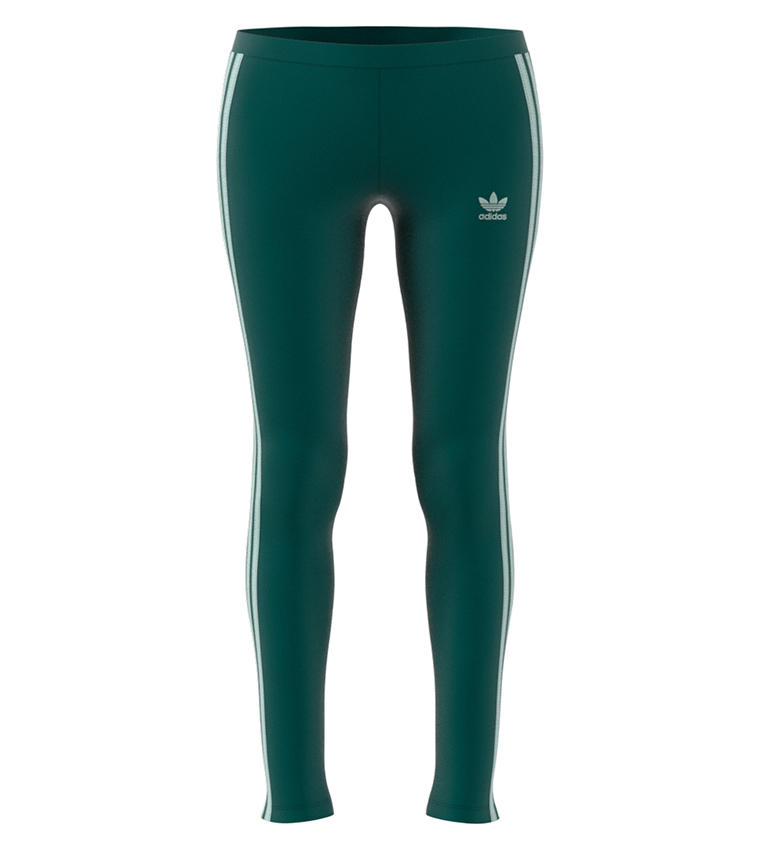 Buy Adidas Originals 3 Stripes Leggings Noble Green In Green 6thStreet Kuwait