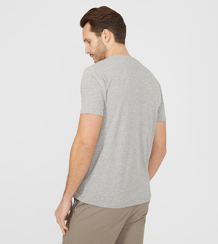 Solid Crew Neck T-Shirt