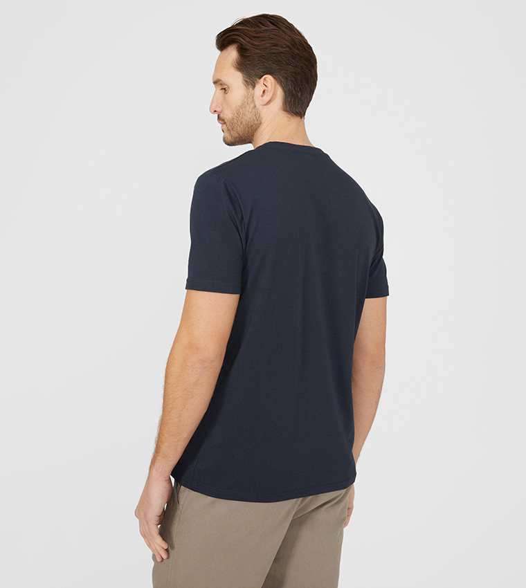 Solid Crew Neck T-Shirt