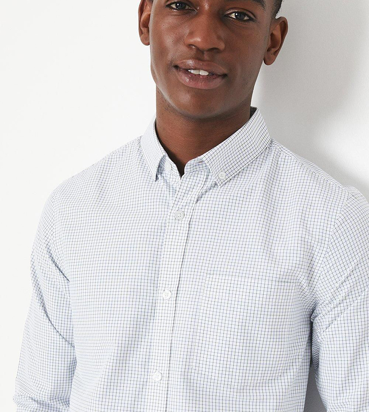 Tattersal Long Sleeves Checkered Shirt