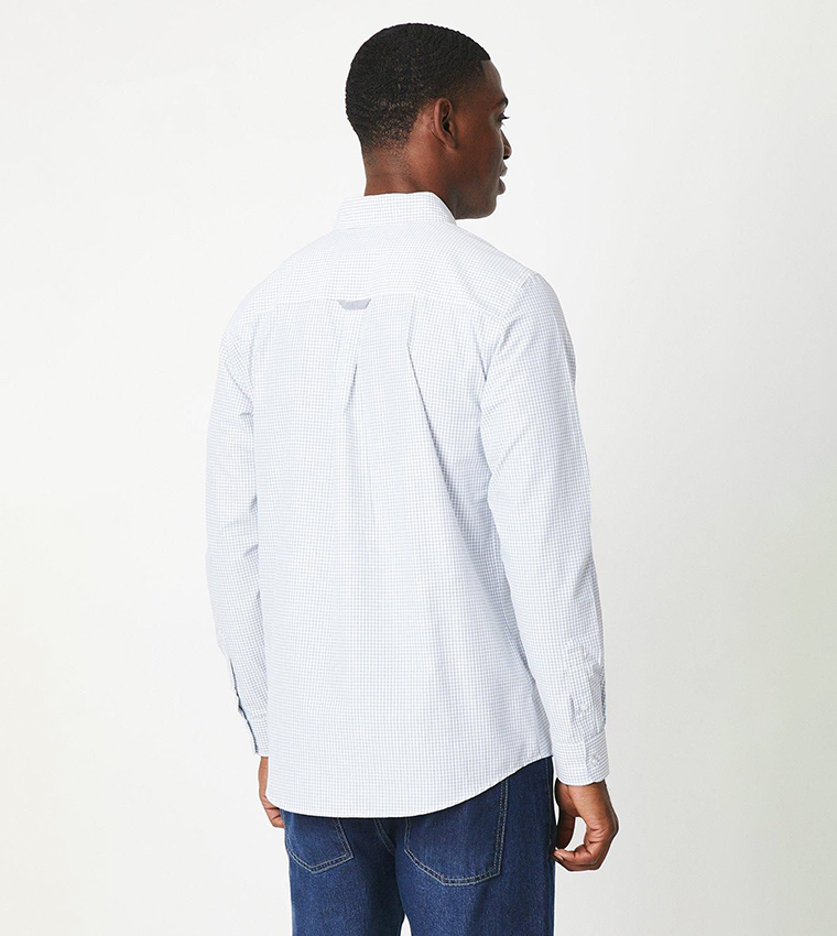 Tattersal Long Sleeves Checkered Shirt