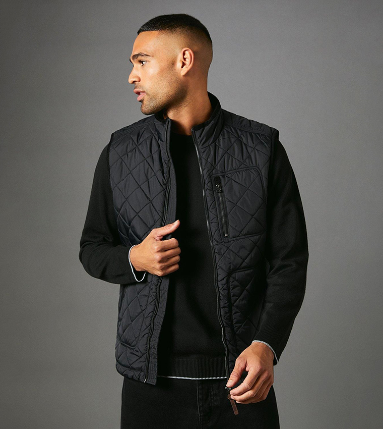 Diamond Quilted Gilet