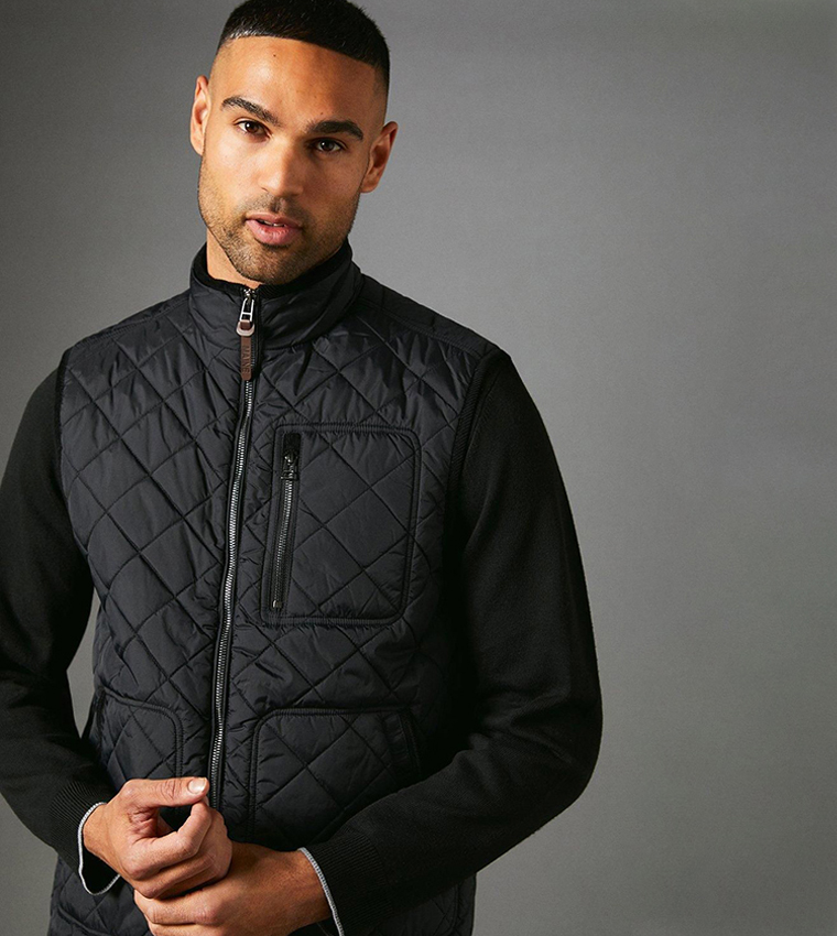 Diamond Quilted Gilet