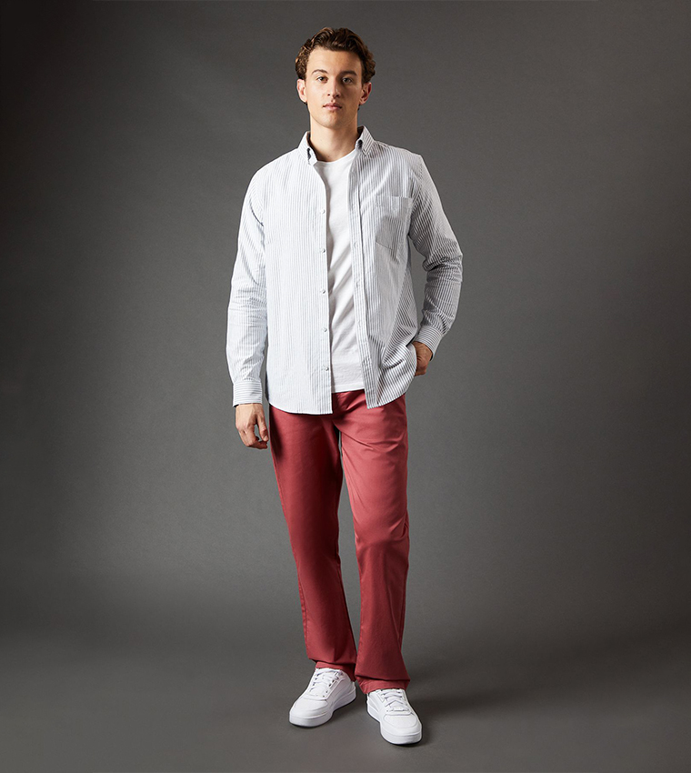 Terracotta Premium Chino Trousers