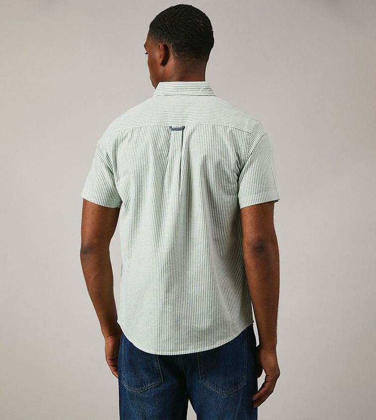 Striped Short Sleeves Shirt