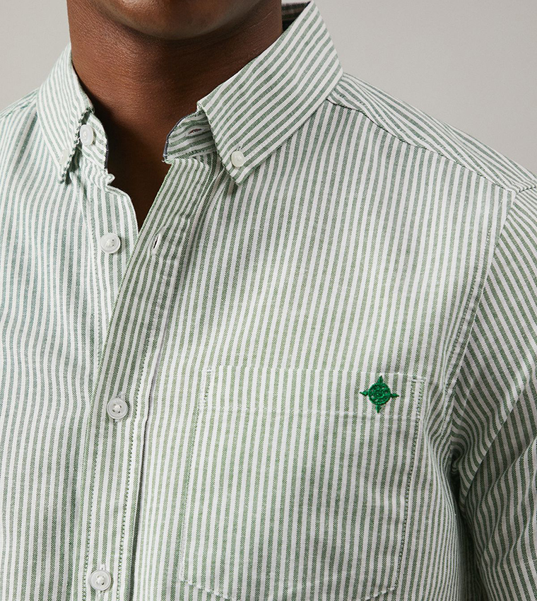 Striped Short Sleeves Shirt