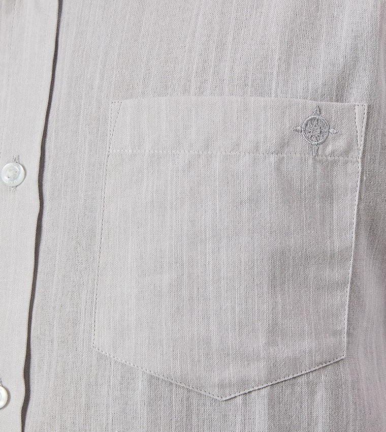 Mandarin Collar Long Sleeves Shirt
