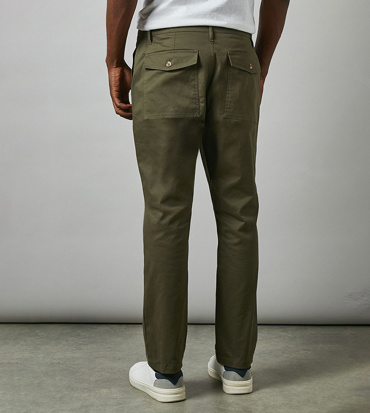 Premium Casual Solid Chinos