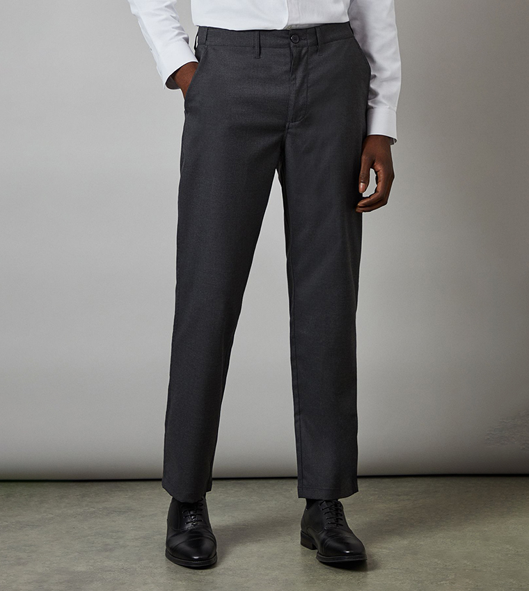 Textured Stretch Smart Chinos
