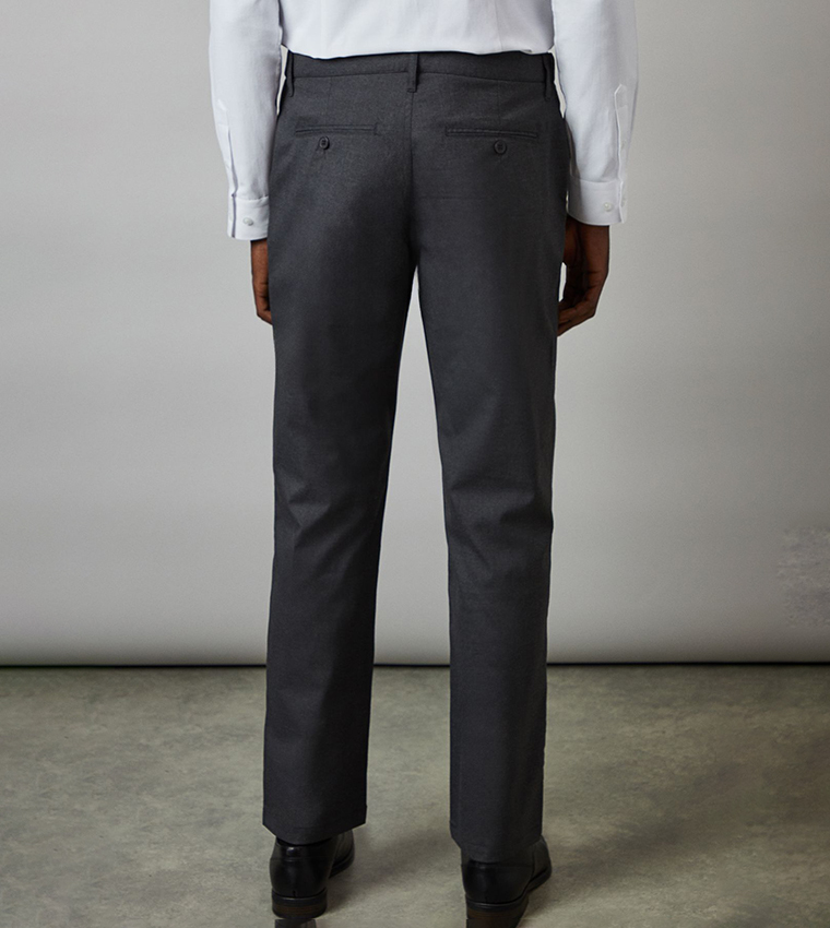 Textured Stretch Smart Chinos