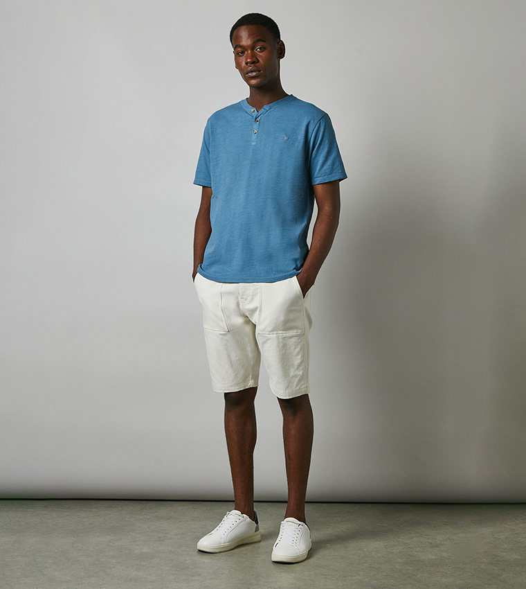 Solid Short Sleeves Casual T-Shirt