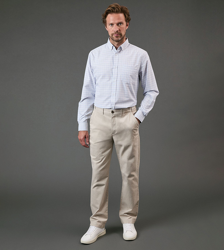 Country Check Long Sleeves Casual Shirt