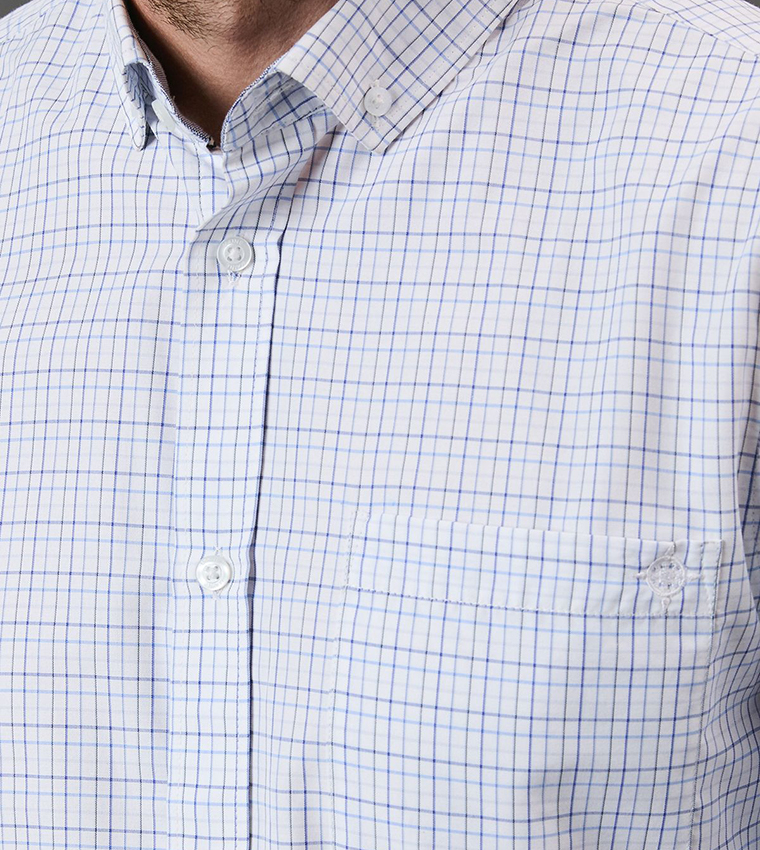 Country Check Long Sleeves Casual Shirt