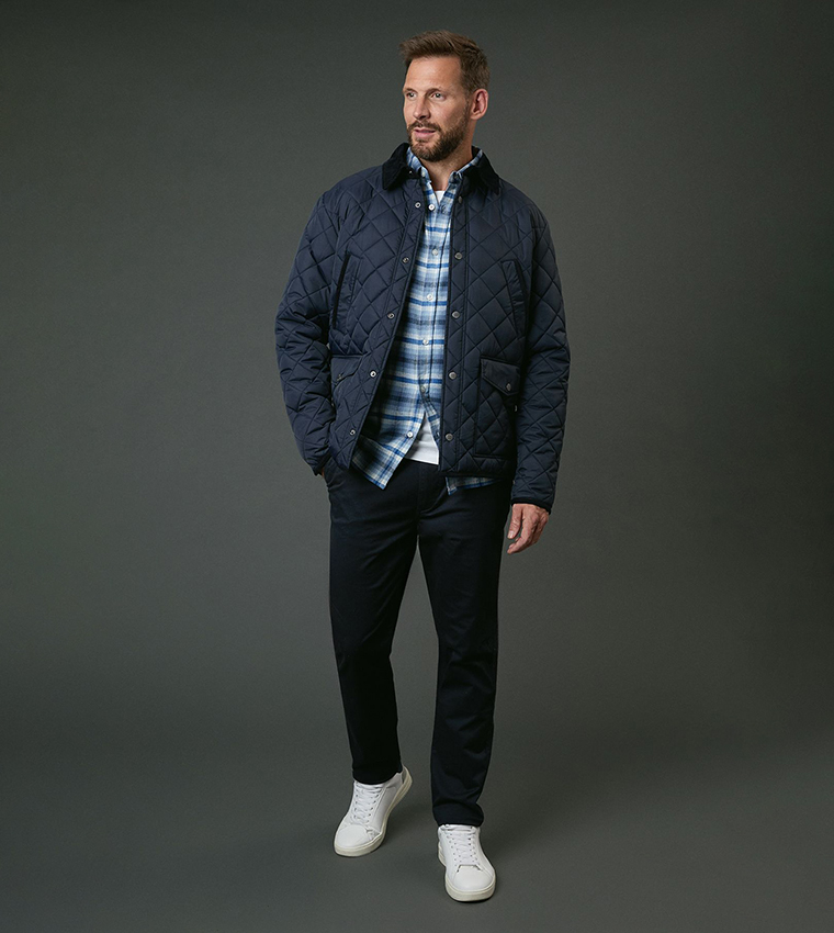 جاكيت مبطن كم طويل 