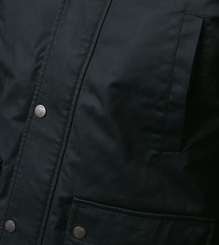 Coated Cord Collar Walking Jacket