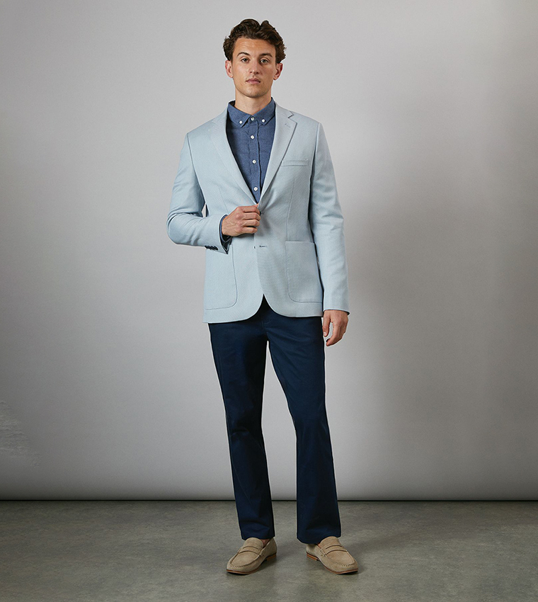 Patch Pocket Long Sleeves Blazer