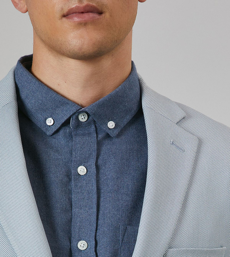 Patch Pocket Long Sleeves Blazer