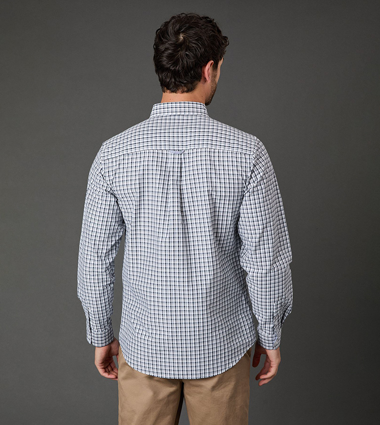 Check Classic Long Sleeves Casual Shirt
