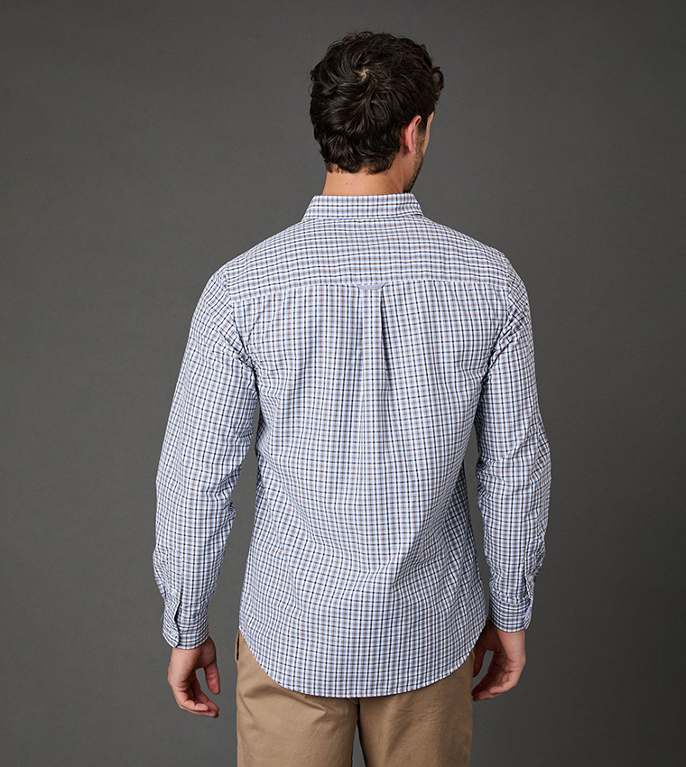 Heritage Check Long Sleeves Casual Shirt