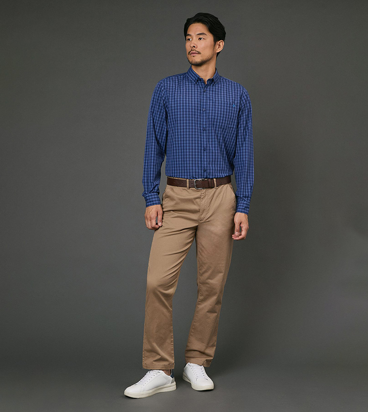Tartan Checkered Long Sleeves Shirt
