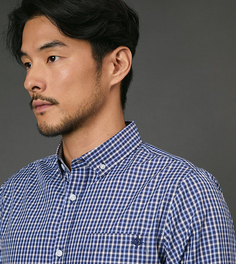Sawyer Checkered Long Sleeves Shirt