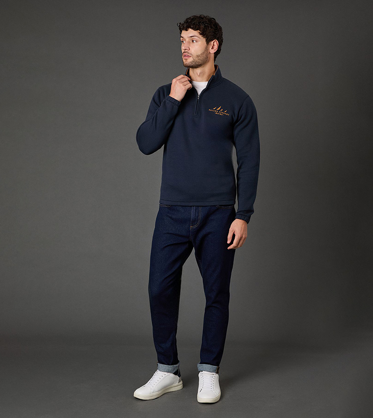 سويتر بنصف سحاب 