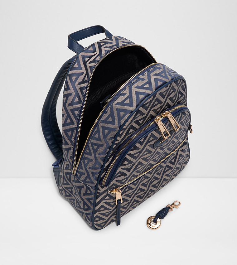 EDIEMETH Monogram Patterned Backpack