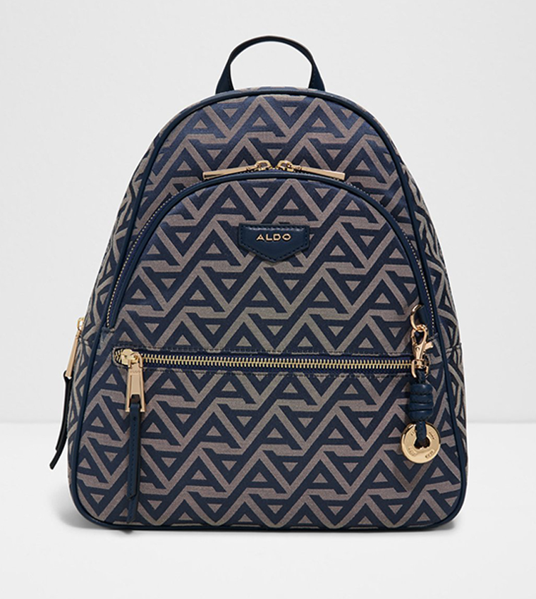 EDIEMETH Monogram Patterned Backpack