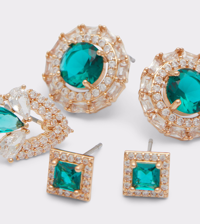 EDIGOVETH Embellished Multipack Earrings