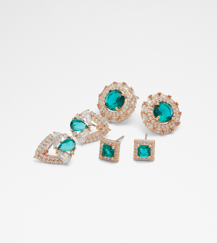 EDIGOVETH Embellished Multipack Earrings
