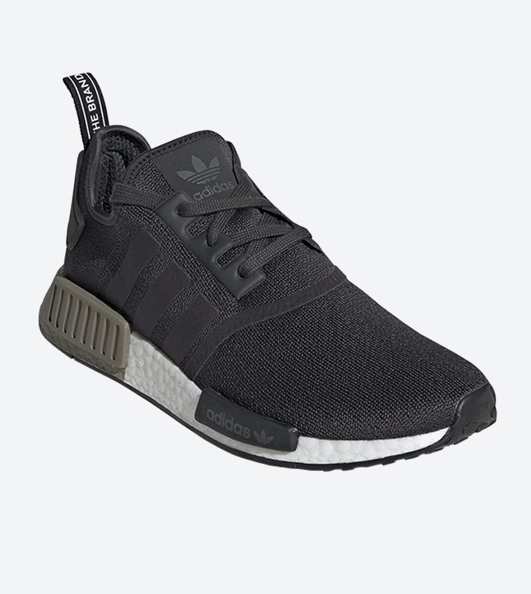 Buy Adidas Originals Nmd R1 Lace Up Closure Round Toe Sneakers