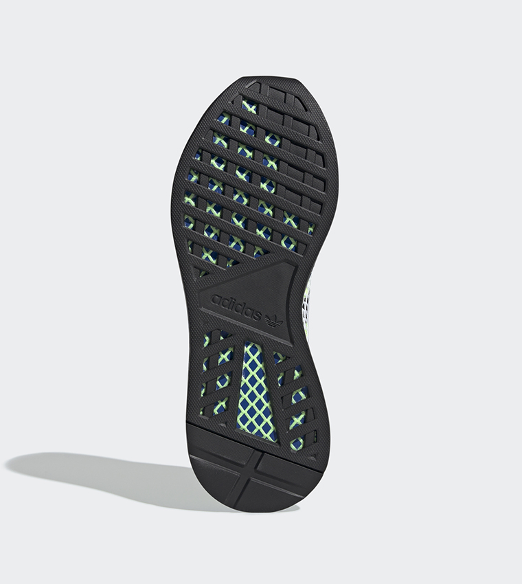 Buy Adidas Originals Deerupt Runner Shoes Hi Res Yellow Core Black