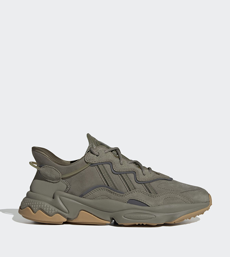Buy Adidas OZWEEGO Lace Up Running Shoes In Khaki 6thStreet Qatar