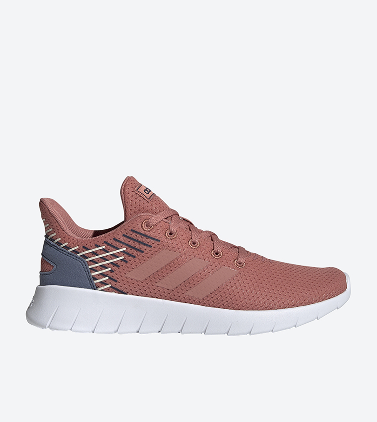 Buy Adidas Asweerun Mesh Detail Round Toe Sneakers Pink In Pink 6thStreet UAE