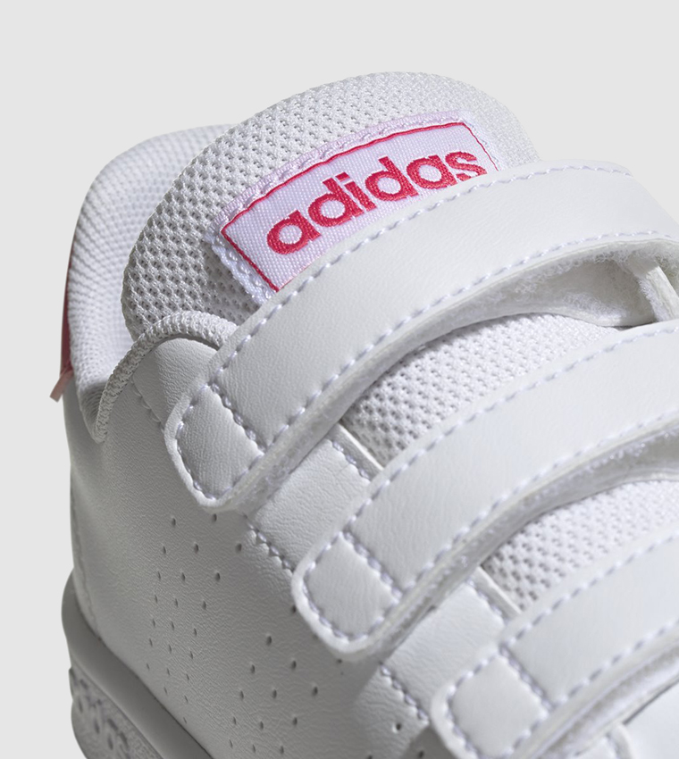 Adidas advantage clean top velcro closure sneakers