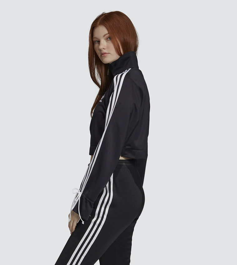 Logo Detail Collared Track Jacket