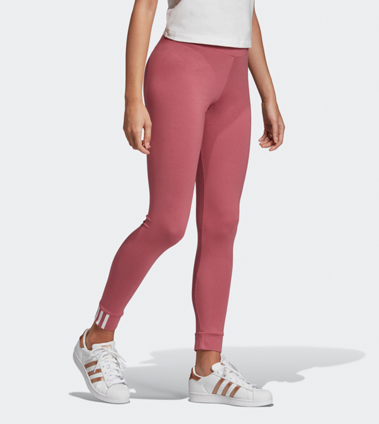 Adidas leggings 2025 trace maroon