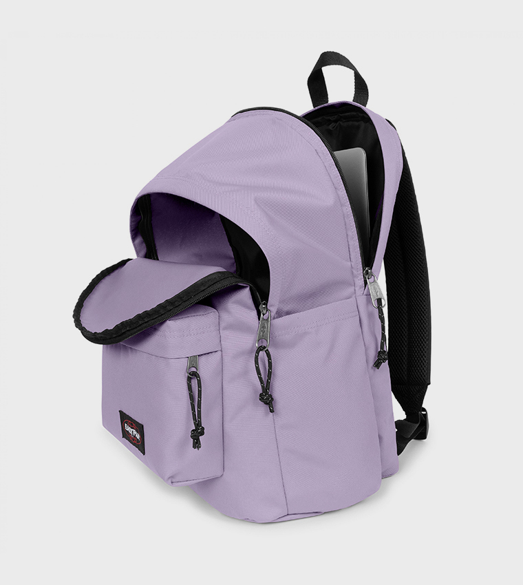 Logo Label Zippered Backpack