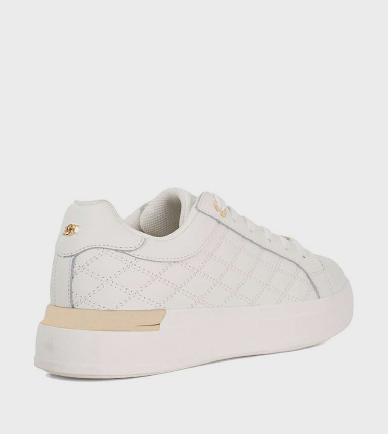 ELBA Round Toe Lace-Up Sneakers