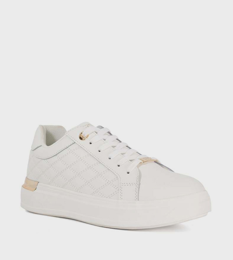 ELBA Round Toe Lace-Up Sneakers
