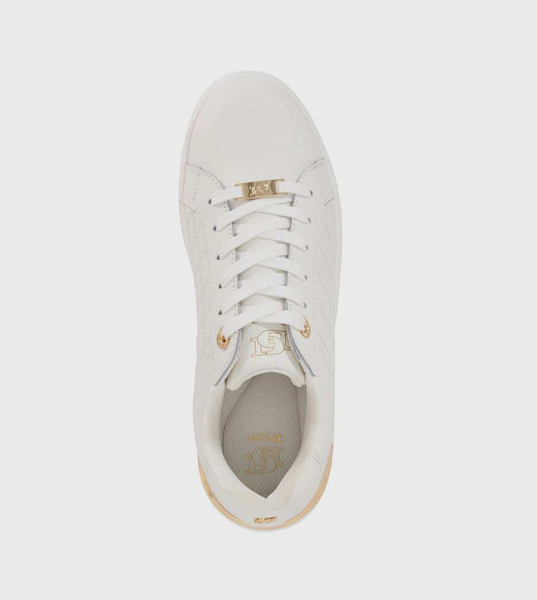 ELBA Round Toe Lace-Up Sneakers