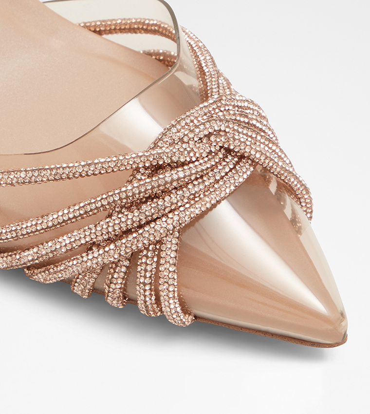 ELEGA Embellished Slingback Pumps