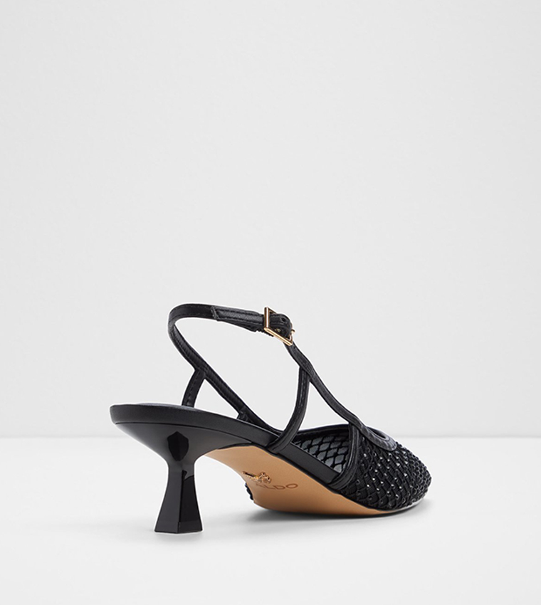 ELEGANT Embellished Slingback Pumps