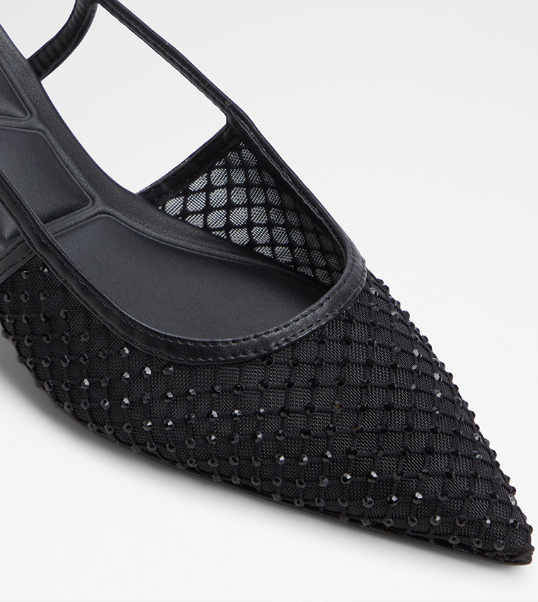 ELEGANT Embellished Slingback Pumps