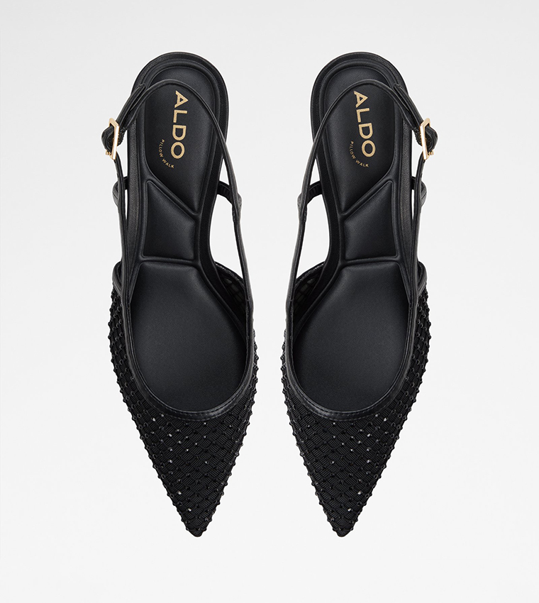 ELEGANT Embellished Slingback Pumps