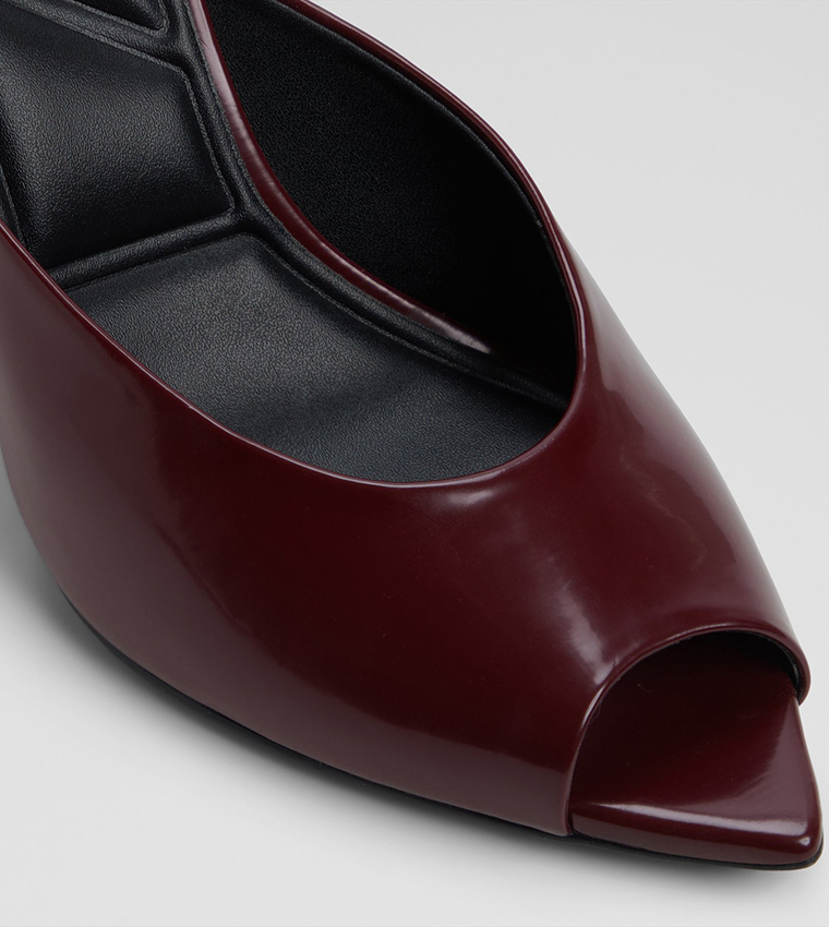 ELENARA Peep-Toe Heel Sandals